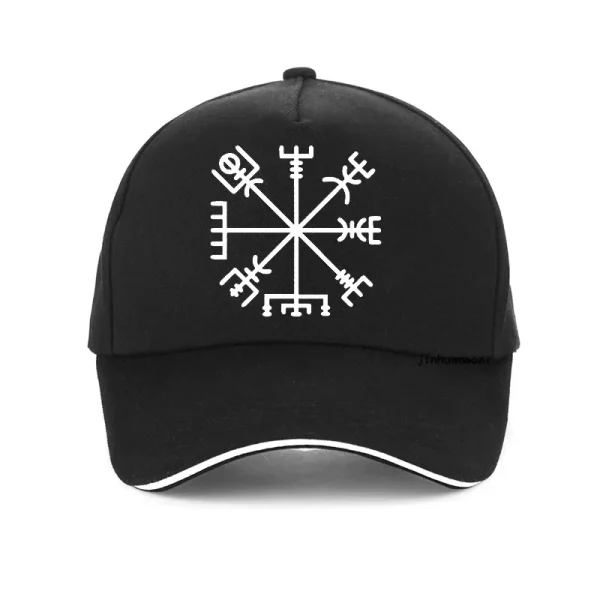 casquette viking design vegvisir