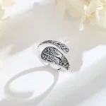 bague viking en argent