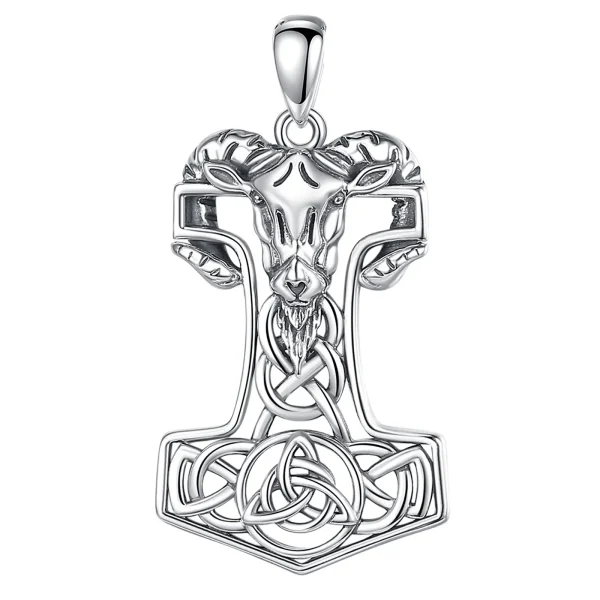 pendentif viking thor bouc