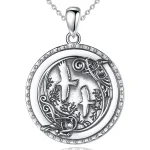 cadeau viking collier crow