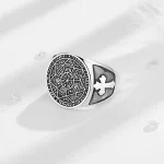 bague viking en métal