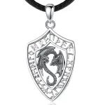 collier style viking dragon