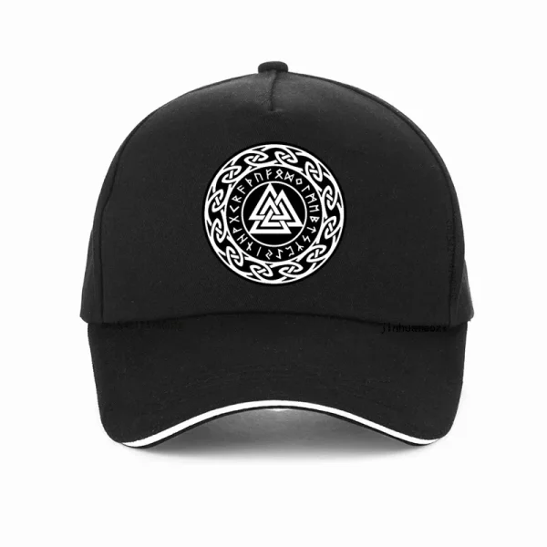 viking casquette symbole valknut