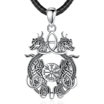 collier style viking dragon