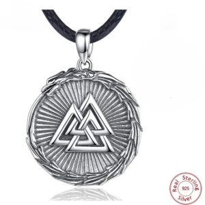 collier viking valknut