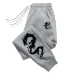 pantalon sport avec impression dragon