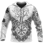 pull vikings avec motif de boussole