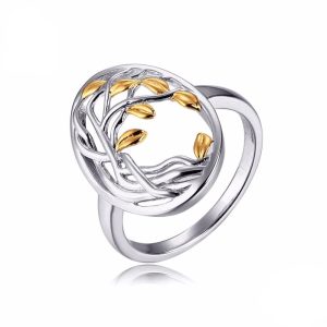 bague arbre de vie en argent 925