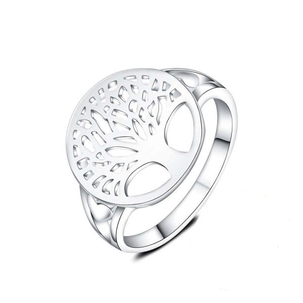 bague arbre de vie éternelle en argent 925