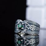 bague argent celtique