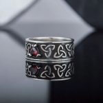 bague argent triquetra