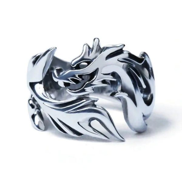 bague dragon viking