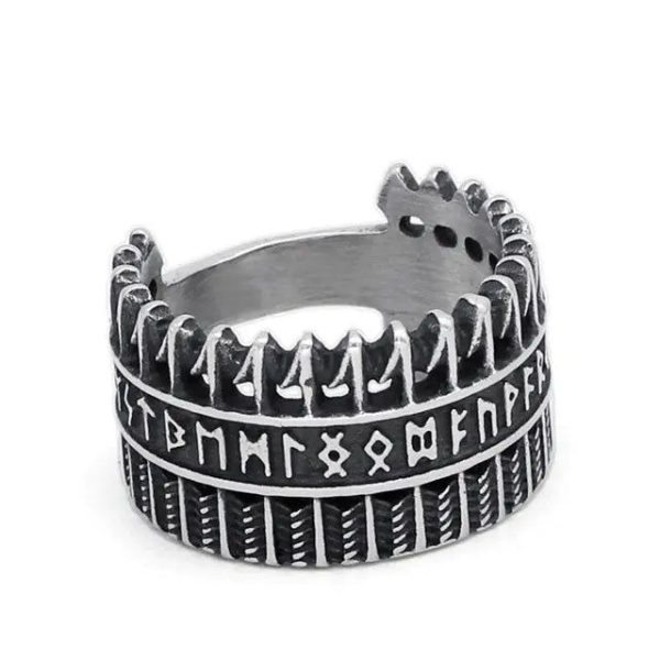 bague futhark en métal