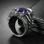 bague griffe dragon en métal