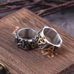 bague triskèle design moderne