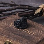 bague vegvisir en argent