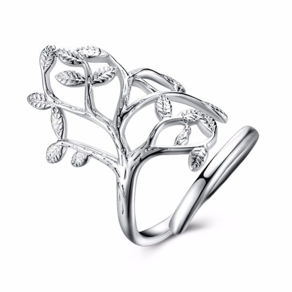 bague viking branche arbre de vie en argent 925