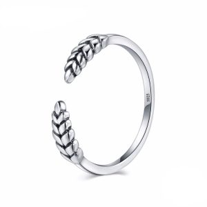 bague viking branches de l'arbre de vie en argent