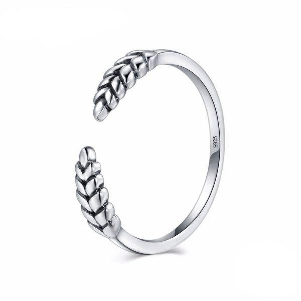 bague viking branches de l'arbre de vie en argent