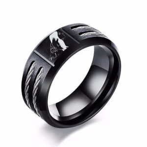 bague viking loup fenrir