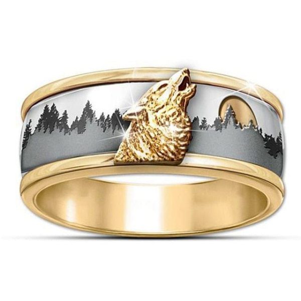 bague viking loup fenrir