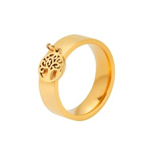 bague viking motif arbre de vie
