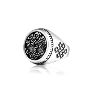bague viking symbole arbre de vie