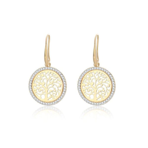 boucles d'oreilles arbre de vie