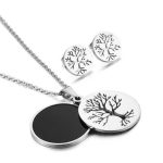 boucles d'oreilles viking arbre de vie