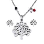 boucles d'oreilles viking arbre de vie
