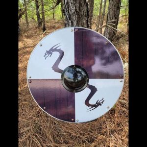 bouclier viking dragon
