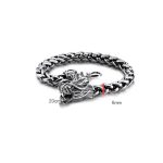 bracelet fantaisie dragon céleste argent