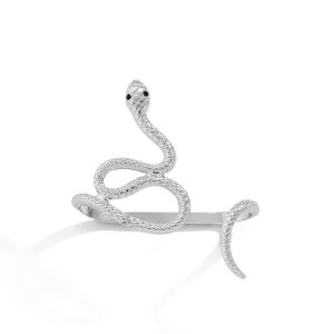 bracelet serpent argenté d'yggdrasil