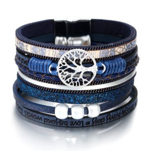 bracelet viking arbre de vie - éveil d'alfheim