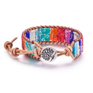 bracelet viking arbre de vie - éveil d'edda