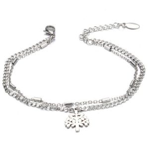bracelet viking arbre de vie - flamme de volund
