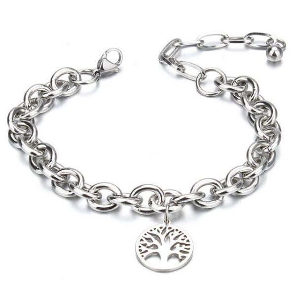 bracelet viking arbre de vie - forge de jotunheim