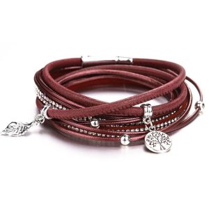 bracelet viking arbre de vie - forge de svartalfheim