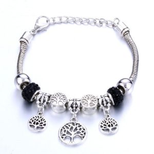 bracelet viking arbre de vie - garde de loki