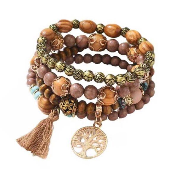 bracelet viking arbre de vie - poussière d'alfheim