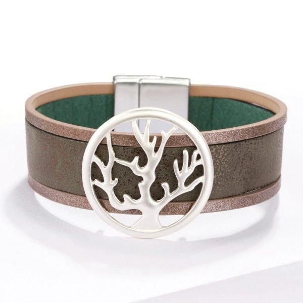 bracelet viking arbre de vie - poussière de skuld