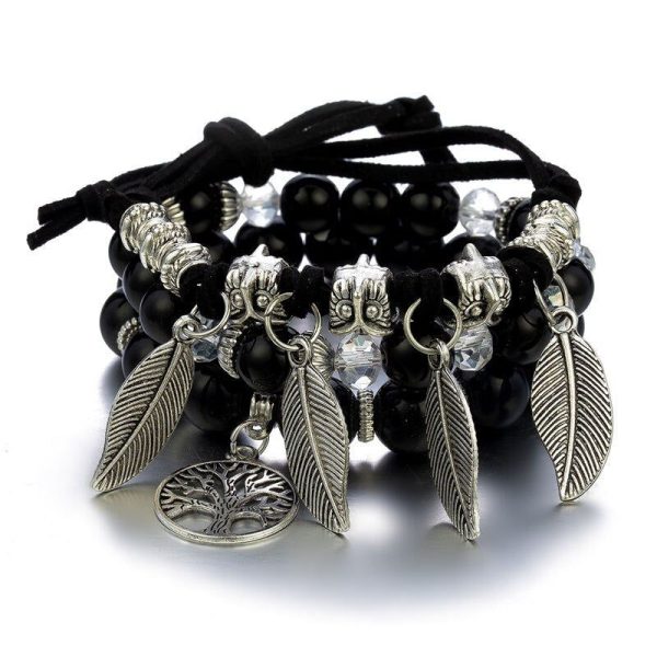 bracelet viking arbre de vie - poussière de ymir