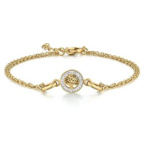bracelet viking arbre de vie - résonance de sif