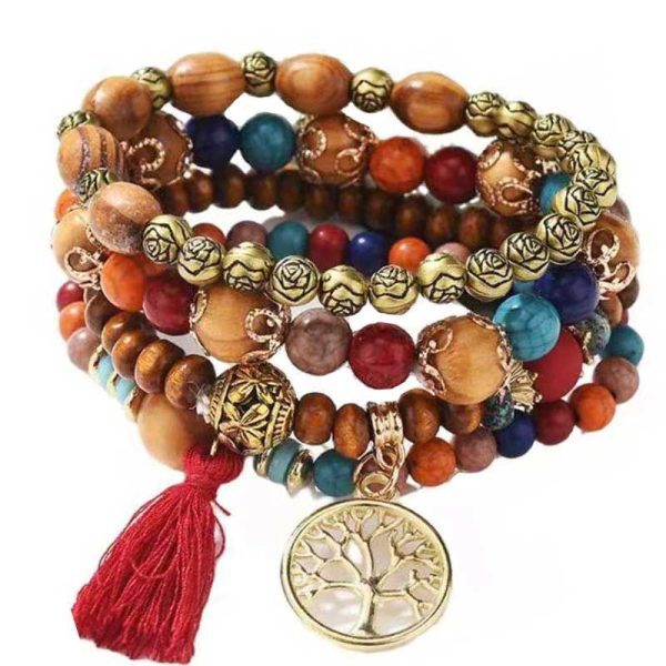 bracelet viking arbre de vie - sagesse de niflheim