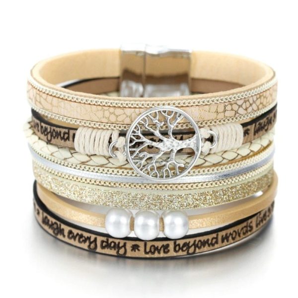 bracelet viking arbre de vie - secrets de svartalfheim