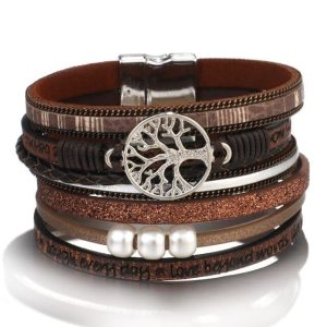 bracelet viking arbre de vie - visions de baldur