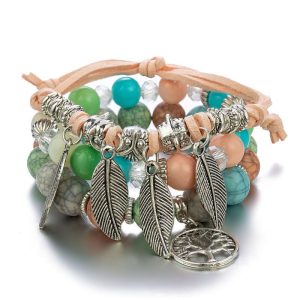 bracelet viking arbre de vie - visions de fenrir