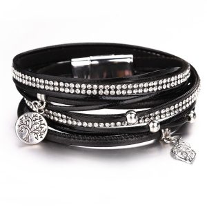 bracelet viking arbre de vie - visions de vanaheim