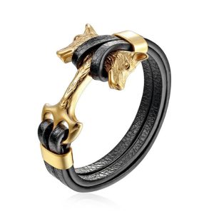 bracelet viking Freki et Geri