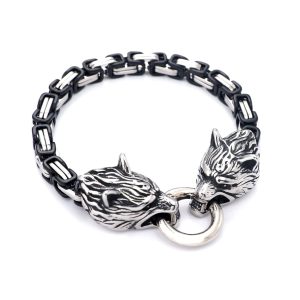 bracelet viking loup fenrir